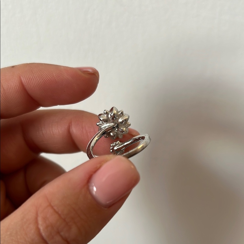 Swarovski Silver Solitaire Ring Timeless Elegance - image 2